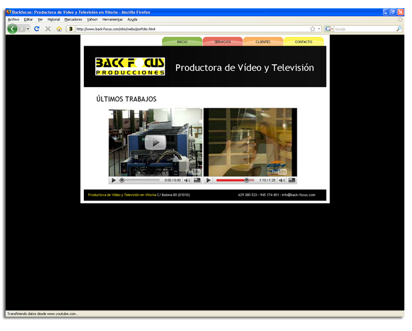 pantallazo de backfocus