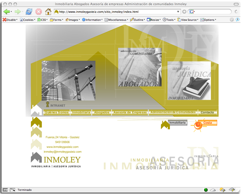 pantallazo de inmoley