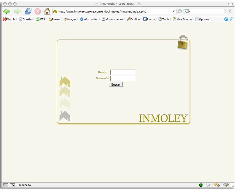 pantallazo de inmoley